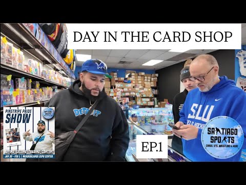 Santiago Sports Day in the CARD SHOP VLOG Episode 1