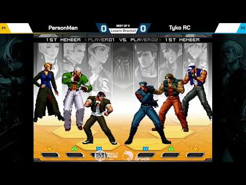 PersonMan vs Tyko RC - KOF 2002UM Neo Geo World Tour Special Stage Magfest TOP-16
