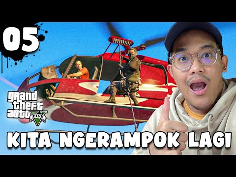 MISI PERSIAPAN UNTUK PERAMPOKAN TERBESAR - GTA 5 STORY INDONESIA (Part 5)