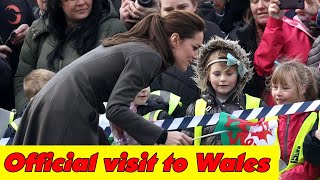 William and Kate Middleton head to Wales for first official visit with new titles