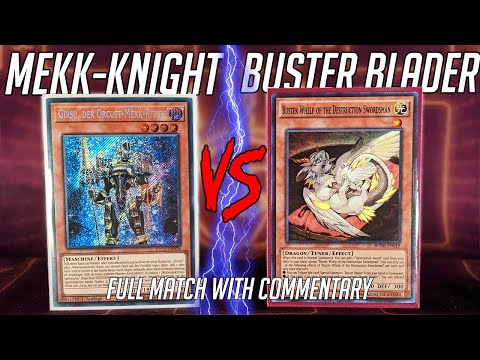Yu-Gi-Oh! Pure Mekk Knight Vs Buster Blader Dogmatika - Locals Feature Match (Dec 2020)