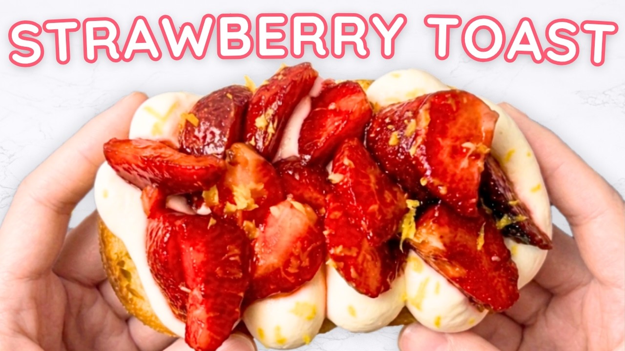 Strawberry Ricotta Toast video