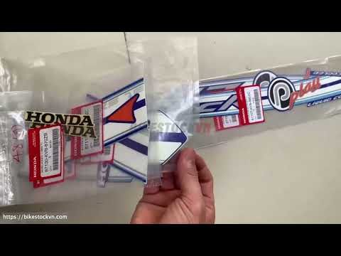 FULL BỘ TEM CLICK110 MÀU XANH PLAY 2007 [PB378]