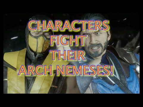 CHARACTERS MEET THEIR GREATEST ENEMIES {Mortal Kombat 11}