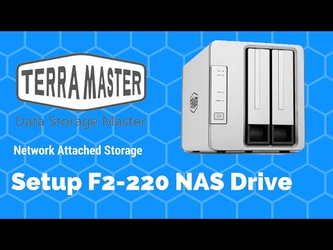Setup TerraMaster F2 220 NAS Storage Drive