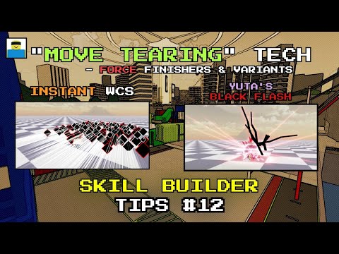 How to do "MOVE TEARING" in JJS! | Jujutsu Shenanigans Skill Builder Tutorial