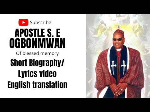 Jesu no' khakhuomwen - Apst. S. E. Ogbonmwan Benin song English translation || By Jo