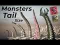 Monster Tails Size Comparison From Smallest To Biggest 3D Animation