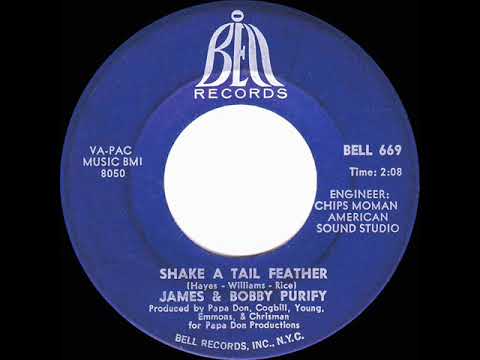 1967 HITS ARCHIVE: Shake A Tail Feather - James & Bobby Purify (mono 45)