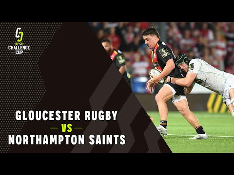 Highlights - Gloucester Rugby v Northampton Saints Round of 16 | Challenge Cup Rugby 2021/22