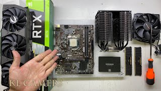 Video thumbnail for intel Core i5 9400F MSI H310M PRO-VPLUS RTX3070Ti Be quiet Darkrock Pro4 Gaming PC by KL Gamers