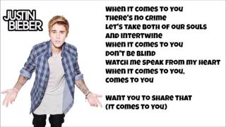 David Guetta ft. Justin Bieber - 2U (Lyrics)