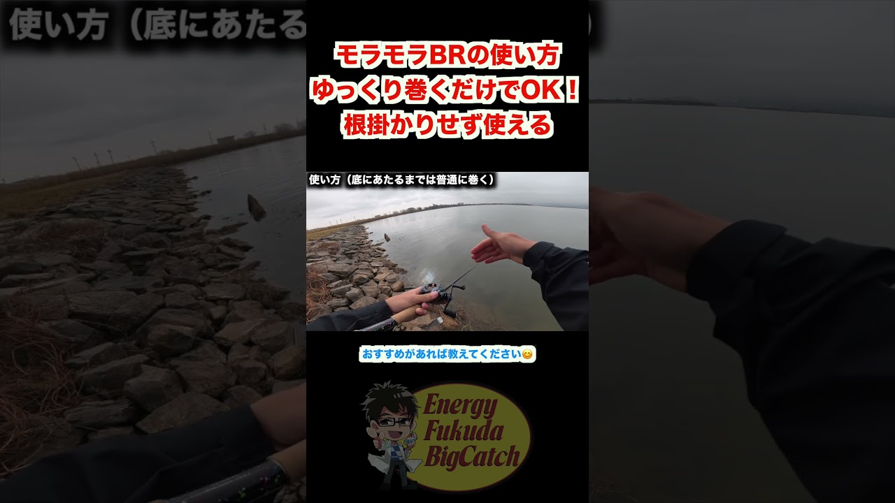 モラモラBRの使い方。ゆっくり巻くだけでOK！根掛かりせず使える #6