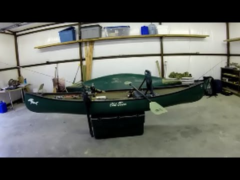 Fishing canoe setup. Why I bought a canoe over a kayak.
