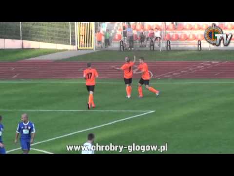2014.09.06: bramka z meczu Chrobry Głogów - Pogoń Siedlce 1-0