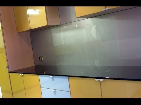 Multicolor plain back painted glass, thickness: 4 mm extra c...