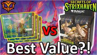 Omega Boosters vs Collector Booster Box of Secrets of Strixhaven - Which has the best Value?
