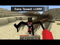 Horror Minecraft But It S 100x Tick Speed