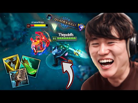 THEPOBFFS TRIES THE MOST BROKEN 1v5 CHAMPION