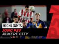 Lastige tegenstander op PSV Campus De Herdgang ? | Highlights Jong PSV - Almere City
