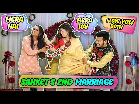 Sanket's Second Marriage PRANK On Wife | Ladai Ho Gayi | Hungry Birds