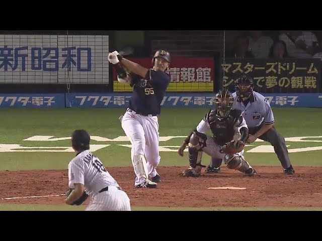 【4回表】完璧な一撃!! バファローズ・T-岡田の26号同点2ラン!! 2017/8/29 M-Bs