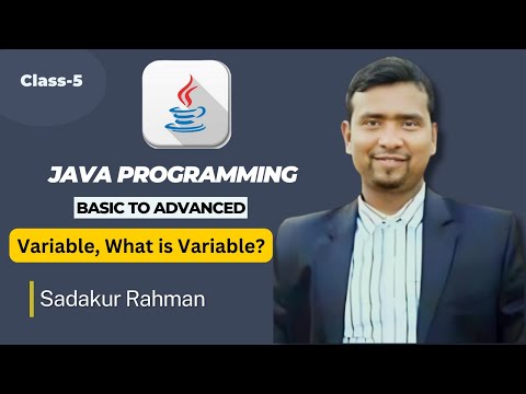 Java Tutorial In Bangla Bangla Java Variable In Java Class 6 Basic To Advanced Java Tutorial