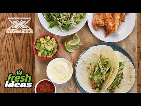 Mexican Taco Recipe with Crunchy Salad - with Luke Jacobz from The X Factor | Woolworths