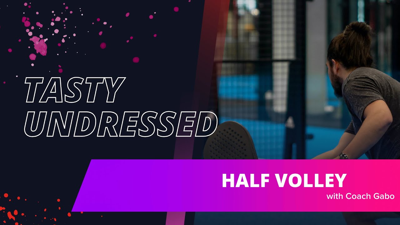 Improving half volley technique and strategic use.