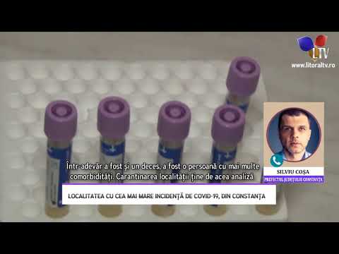 Localitatea cu cea mai mare incidență de COVID-19, din Constanța - Litoral TV