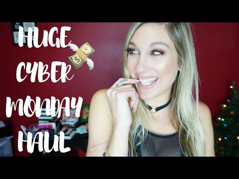 HUGE CYBER MONDAY HAUL │ FASHION BEAUTY & NEW MAKEUP Video