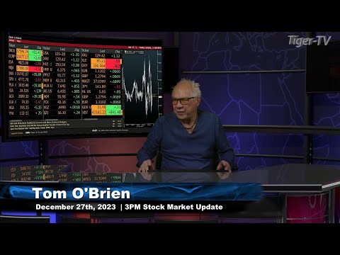 December 27th, 3PM ET Market Update on TFNN - 2023