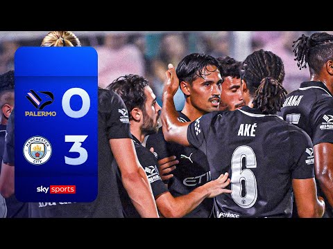Reijnders bags brace as City dominate | Palermo 0-3 Man City | Pre-Season Highlights