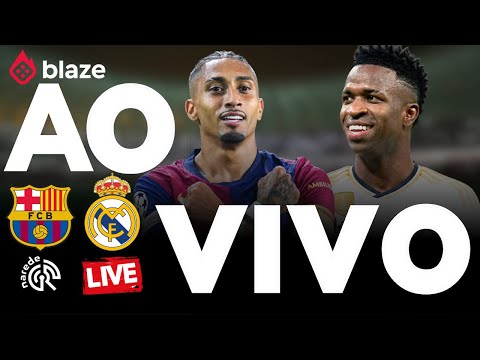 BARCELONA X REAL MADRID | AO VIVO | SUPERCOPA DA ESPANHA | GRANDE FINAL DIRETO DA ARÁBIA SAUDITA