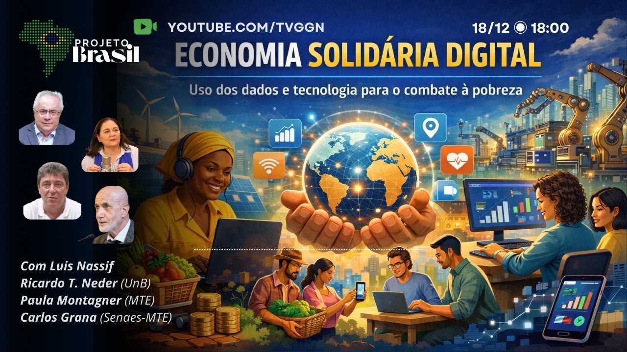 Economia solidária: Dados e tecnologia para combate à pobreza - Projeto Brasil (18/12/25)