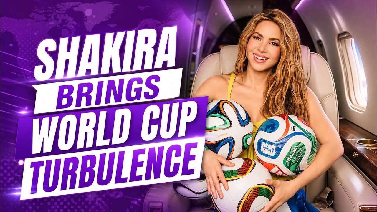 Shakira’s Hips Cause Turbulence Aboard Private Jet With Dai Dai and World Cup Vibes | beIN SPORTS