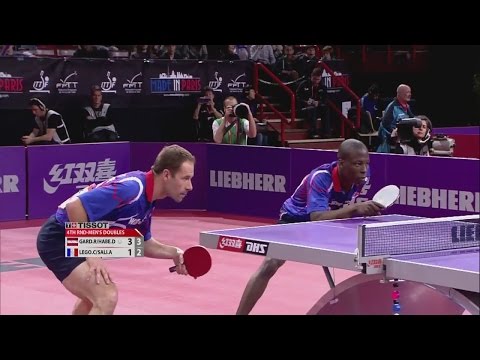 GARDOS - HABESOHN AUT vs LEGOUT - SALIFOU FRA - WTTC 2013 Paris [HD][Full Match]