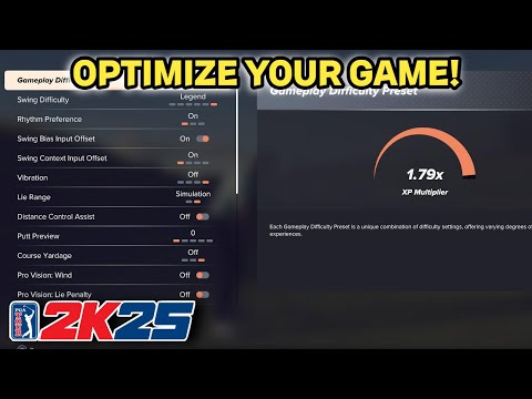 Ultimate Settings Breakdown – Get the Best Gameplay! | PGA Tour 2K25 Guide Ep. 10