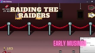 Idle Skilling: Early Raid Thoughts