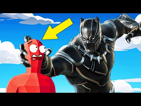 I UPGRADE This Wobbler Into BLACK PANTHER! - TABS Unit Creator