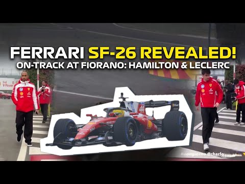 Ferrari SF-26 On-Track at Fiorano: Lewis Hamilton & Charles Leclerc's 2026 F1 Challenger Revealed!