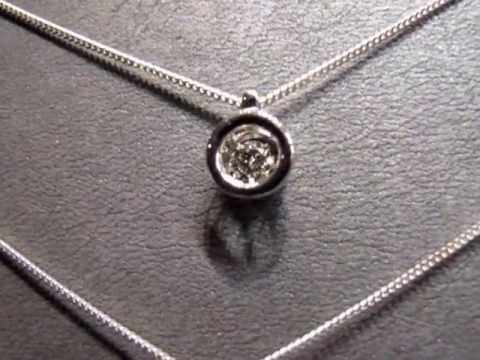 Dancing Diamond Pendants Shimansky Jewellers