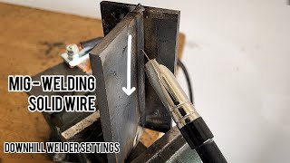 an old welding technique of downhill welding that welders don't talk about