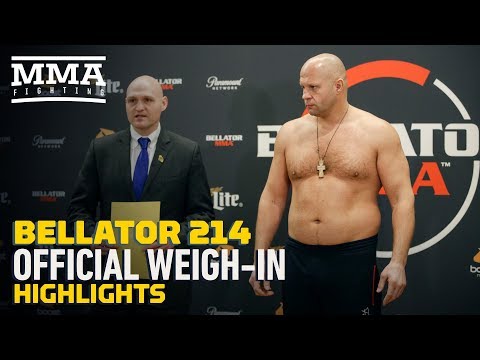 Bellator 214 Official Weigh-in Highlights - MMA Fighting
