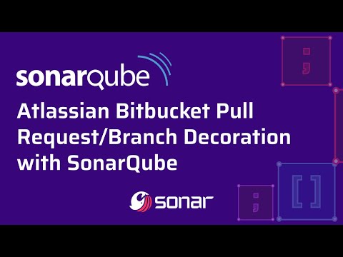 Atlassian Bitbucket Pull Request/Branch Decoration with SonarQube