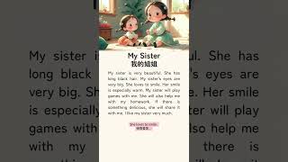 100 ngày đọc đoạn văn ngắn tiếng Anh "My Sister" #english #toeic #hoctienganh #education
