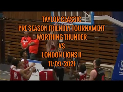 Worthing Thunder vs London Lions II - 11/09/2021 - Taylor Classic Match