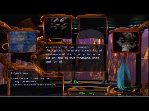 Starcraft: Protoss Mission 9: Kill The Cerebrates!