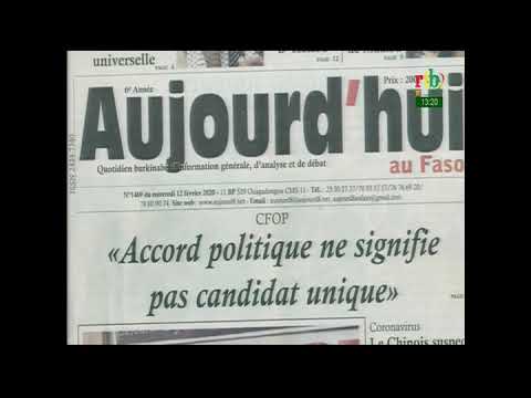RTB - Revue de presse du 12 février 2020
