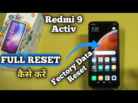 How To Hard Reset Redmi 9 Activ | Redmi 9 Activ को Full Reset कैसे करें | @akstech4u